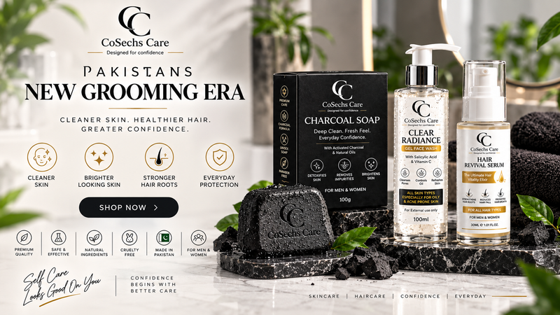 COSECHS CARE Face Wash and Hair Serum Bundle