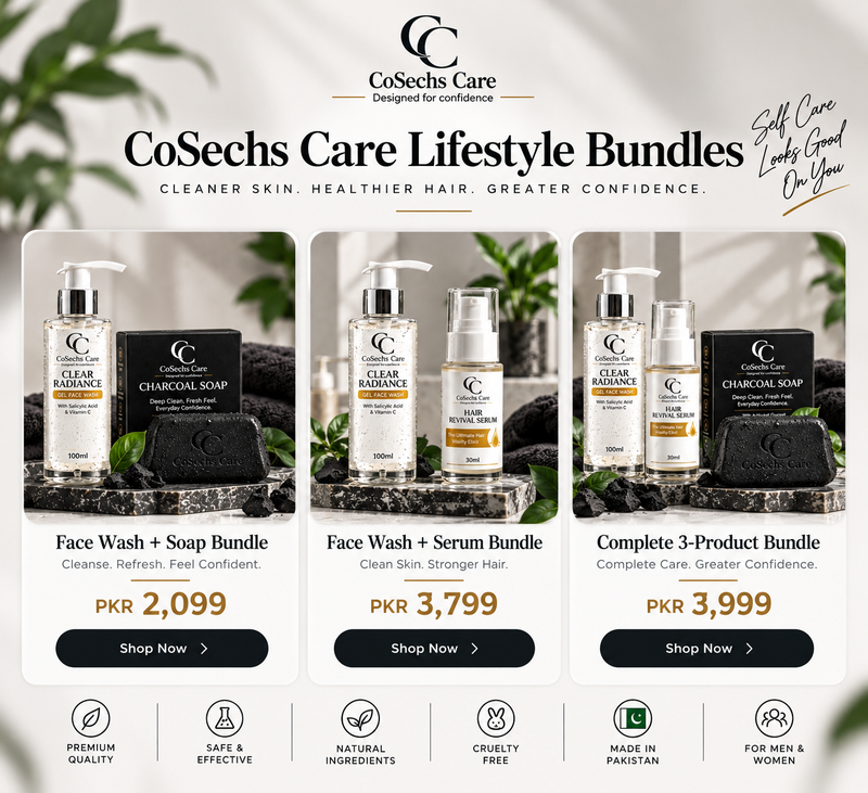 COSECHS CARE complete three-product grooming bundle